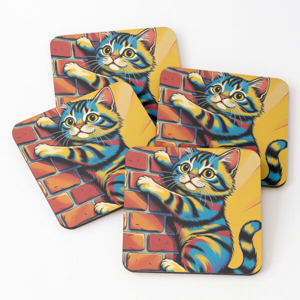 Item preview, Climbing cat designed and sold by JLeonardoArt.