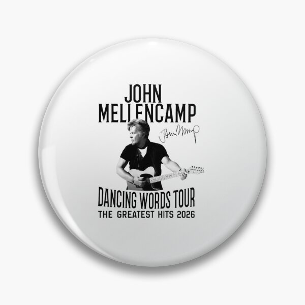 Item preview, John Mellencamp Dancing Words Tour 2026 designed and sold by locksdaily.