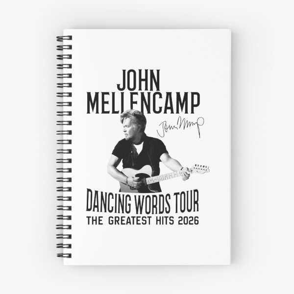 Item preview, John Mellencamp Dancing Words Tour 2026 designed and sold by locksdaily.
