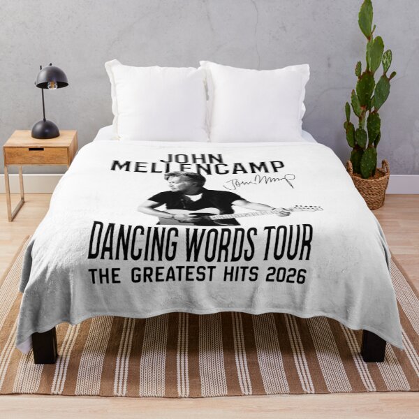 Item preview, John Mellencamp Dancing Words Tour 2026 designed and sold by locksdaily.