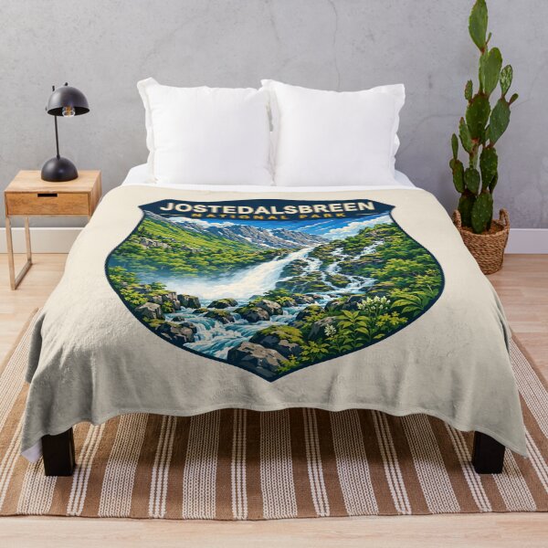 Item preview, Jostedalsbreen National Park Norway – Vintage Glacier Adventure designed and sold by Gideon Emmerich.