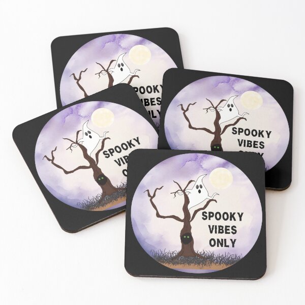 Item preview, Ghostly Greetings Collection - Spooky Vibes Only designed and sold by Design By Color.