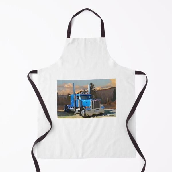 Item preview, Classic Blue Big Rig Semi Truck - Vintage American 18 Wheeler Graphic | Best Gift designed and sold by matrixyt.