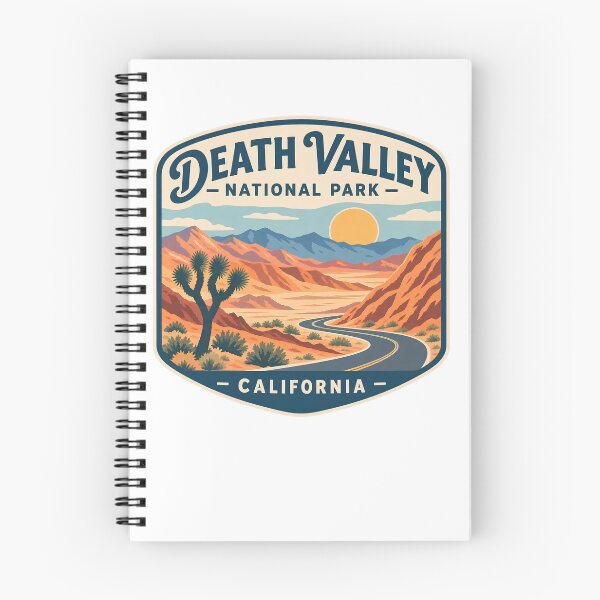 Item preview, Death Valley National Park California Vintage Travel Patch designed and sold by LittleArij.
