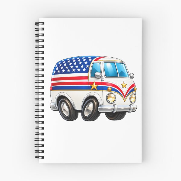 Item preview, American Mini Van Cartoon designed and sold by Scott Hayes.