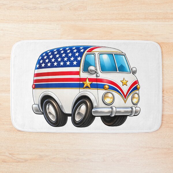 Item preview, American Mini Van Cartoon designed and sold by Scott Hayes.