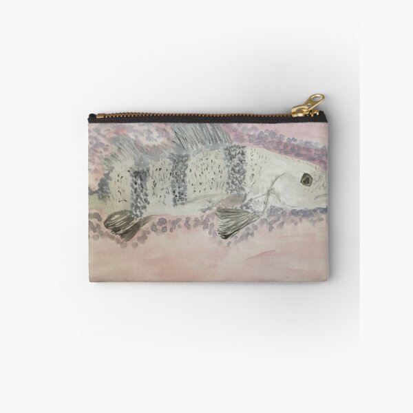 Item preview, Sheepshead Fish Watercolor – Coastal Gulf Artwork designed and sold by BirdandaBrush.
