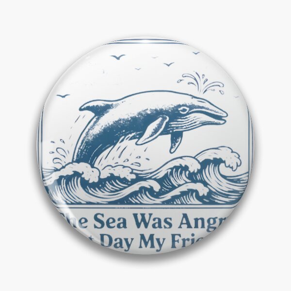 Item preview, The Sea Was Angry That Day My Friends - Funny Marine Biologist Monologue Ocean Humor Quote | ⭐⭐⭐⭐⭐ designed and sold by ThusharaSuseen.