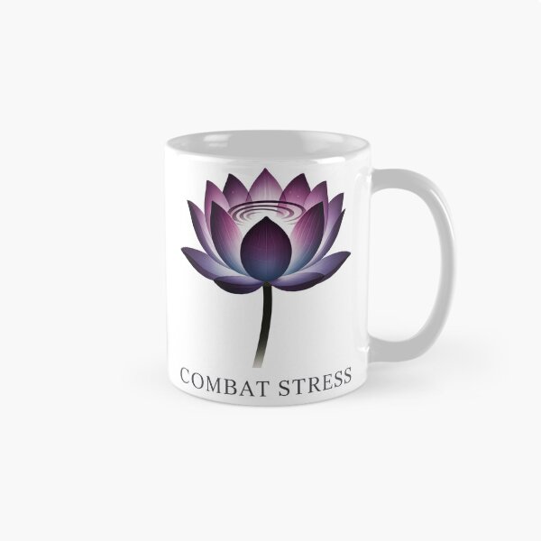 Item preview, Combat Stress Illustration for Mindful Living and Self Care designed and sold by 108stillness.