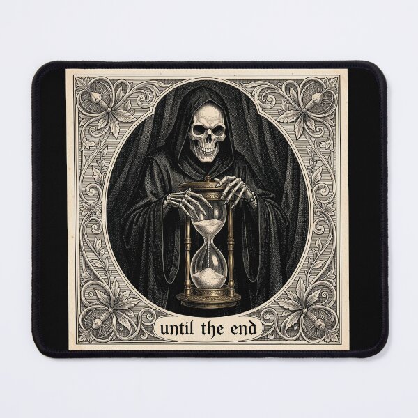 Item preview, The Grim Reaper and the Hourglass designed and sold by MagelliShop.