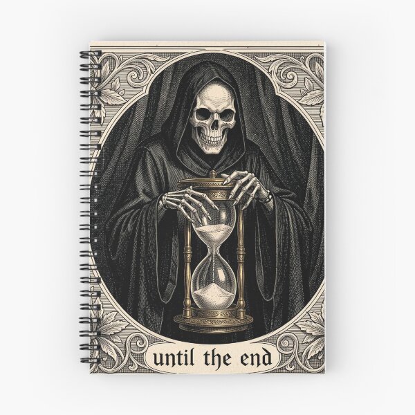 Item preview, The Grim Reaper and the Hourglass designed and sold by MagelliShop.