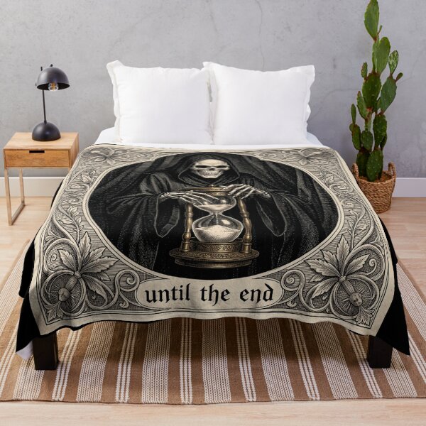 Item preview, The Grim Reaper and the Hourglass designed and sold by MagelliShop.