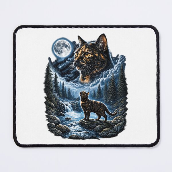 Item preview, Tortoiseshell Cat Moon Howl Retro Vintage Vibes designed and sold by Tanner Ryland.