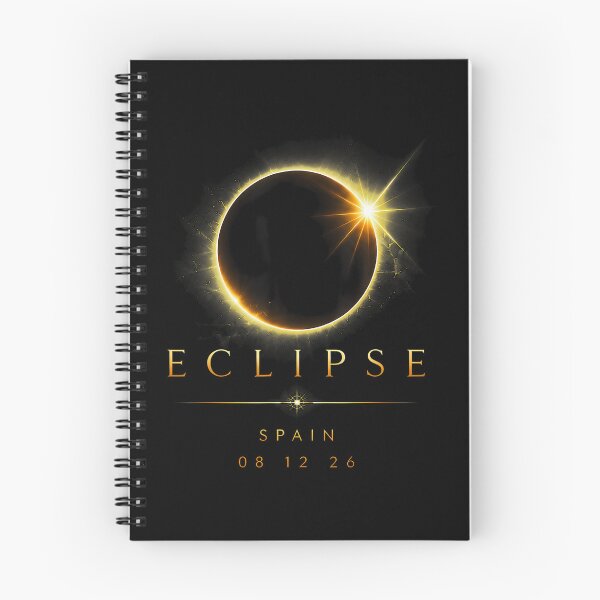 Item preview, Total Solar Eclipse 2026 Spain August 12 Celestial Design designed and sold by Strow--bary.