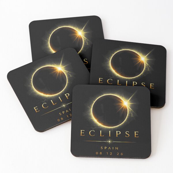 Item preview, Total Solar Eclipse 2026 Spain August 12 Celestial Design designed and sold by Strow--bary.