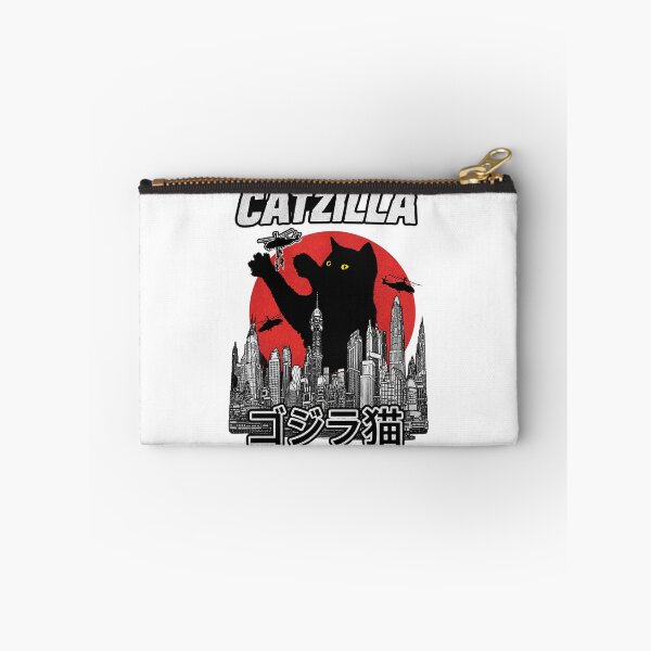 Item preview, Vintage Catzilla Giant Cat Monster Retro Japanese Kaiju Aesthetic Art designed and sold by Tanner Ryland.