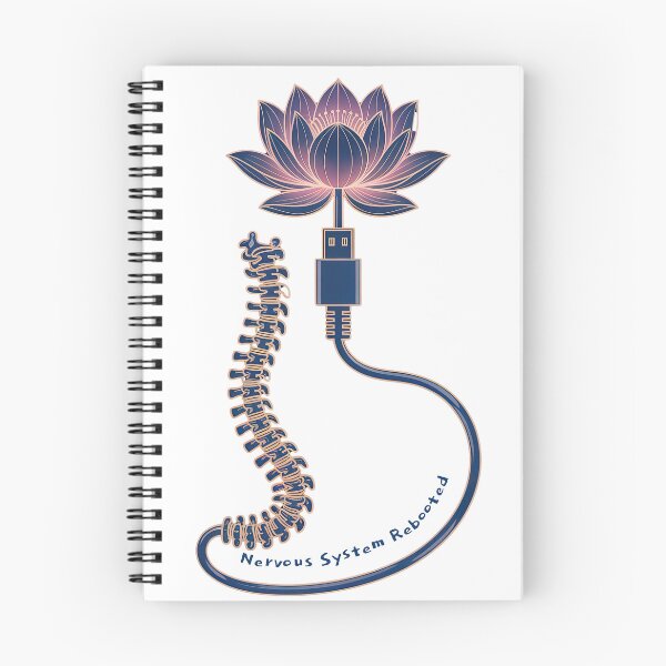 Item preview, Nervous System Rebooted Spine Lotus Figure for Mindful Living designed and sold by 108stillness.
