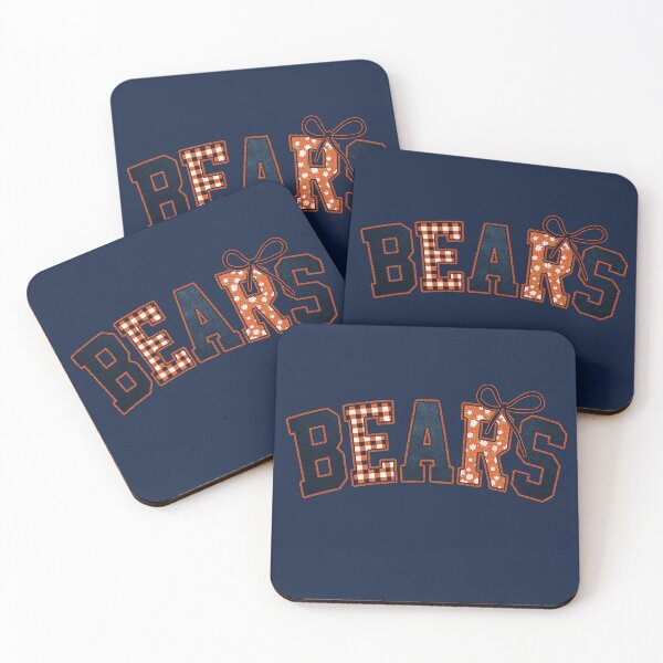 Item preview, Vintage Bears Coquette Bow Orange Floral Sports Team Spirit designed and sold by RockTheFeal.