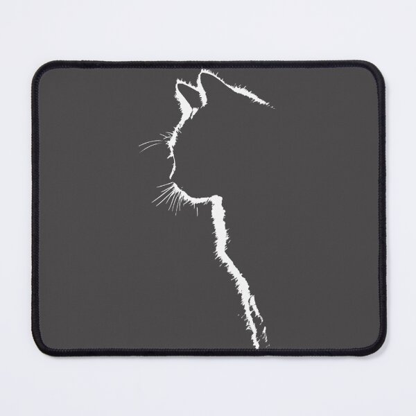 Item preview, Minimalist Black Cat Silhouette Art | Cute Feline Outline Graphic Design | Modern Pet Lover Gift designed and sold by Tanner Ryland.
