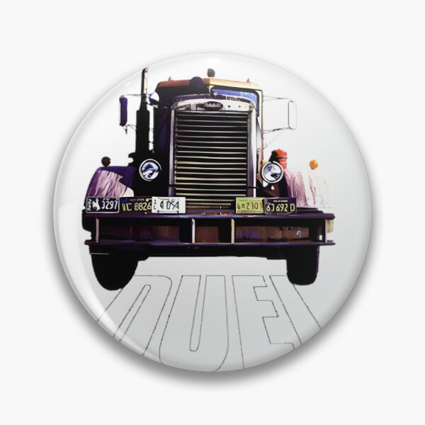 Item preview, Rusty Vintage Semi Truck Road Horror Retro 70S Cult Classic Thriller Art | Limited Edition designed and sold by matrixyt.