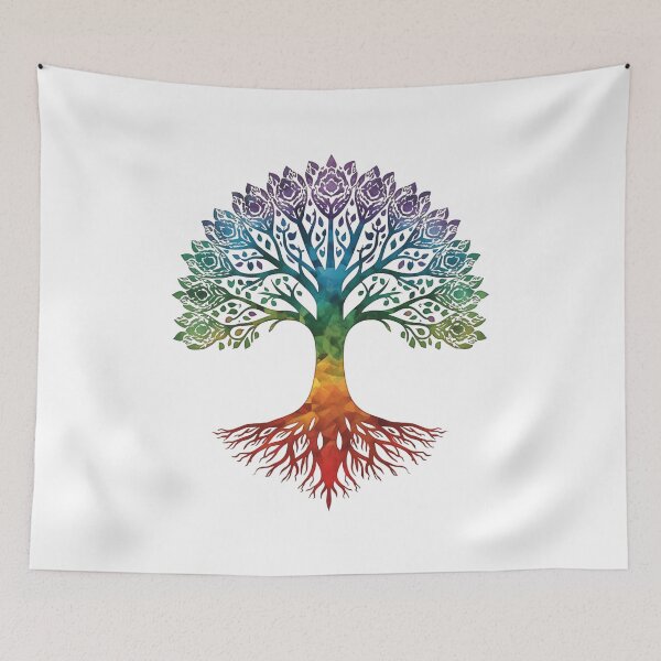 Item preview, Chakra Tree of Life designed and sold by catcurio.
