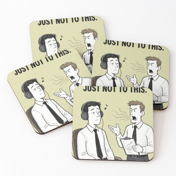 Item preview, I’m Listening. Just Not to This – Office Humor designed and sold by davitabros.