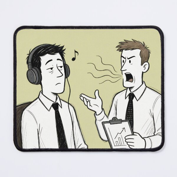Item preview, I’m Listening. Just Not to This – Office Humor designed and sold by davitabros.