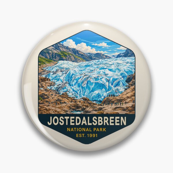 Item preview, Jostedalsbreen National Park Norway – Vintage Glacier Adventure designed and sold by Gideon Emmerich.