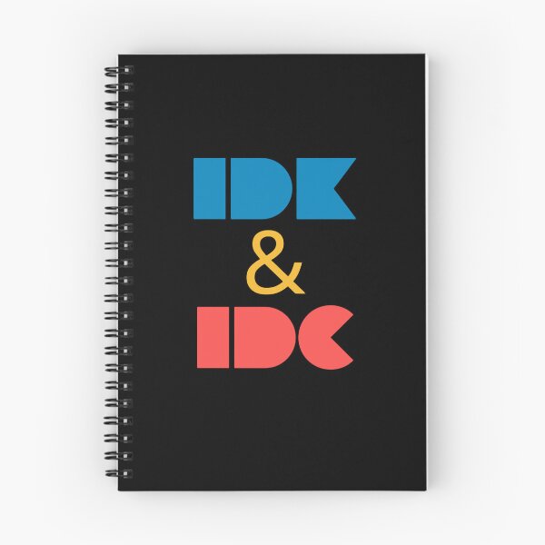 Item preview, idk & idc , low-cortisol life , calm life ,  funny unbothered attitude design designed and sold by StickItToo.