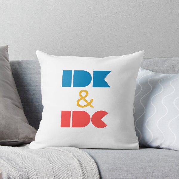 Item preview, idk & idc , low-cortisol life , calm life ,  funny unbothered attitude design designed and sold by StickItToo.