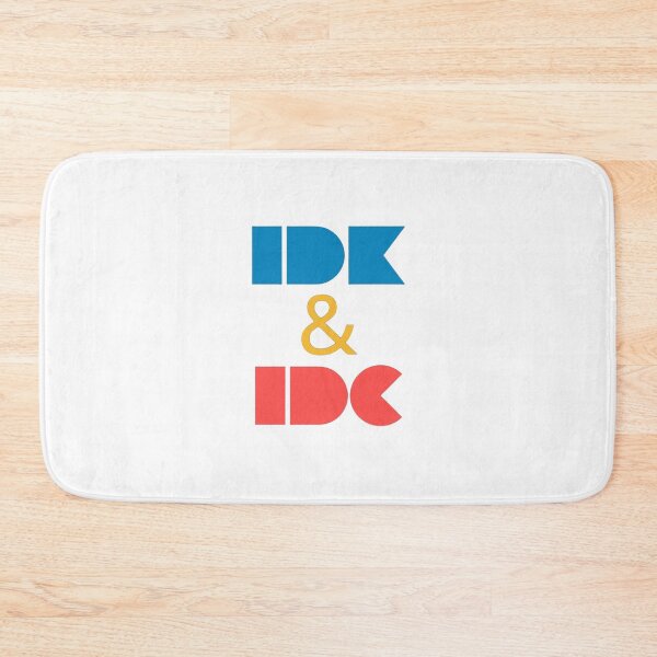 Item preview, idk & idc , low-cortisol life , calm life ,  funny unbothered attitude design designed and sold by StickItToo.