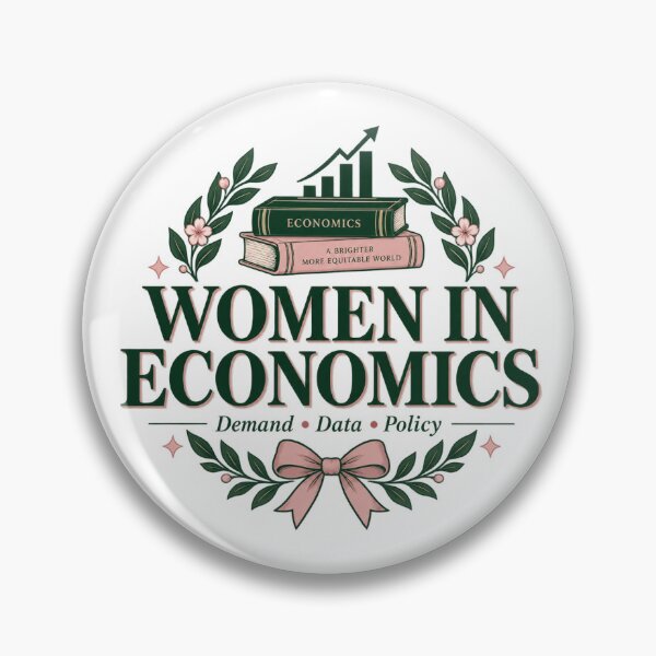Item preview, Women in Economics – Feminine Economist & Econ Student Design designed and sold by commonroomuk.