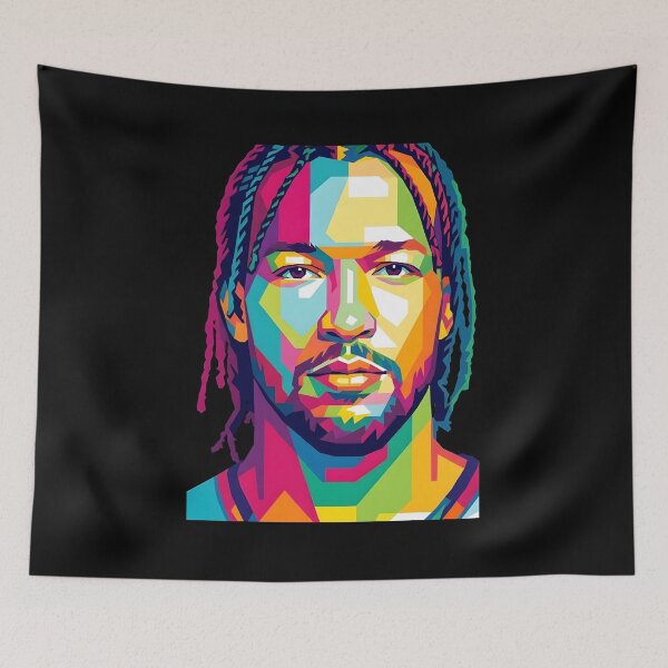 Item preview, Jalen Brunson Pop Art designed and sold by zaidanfr66.