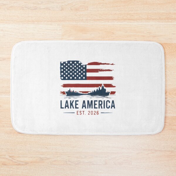 Item preview, Lake America Vintage Patriotic Usa Lake Life Design | American Outdoor Boating, Cabin & Summer Vacation Aesthetic | ⭐⭐⭐⭐⭐ designed and sold by shahroozj.