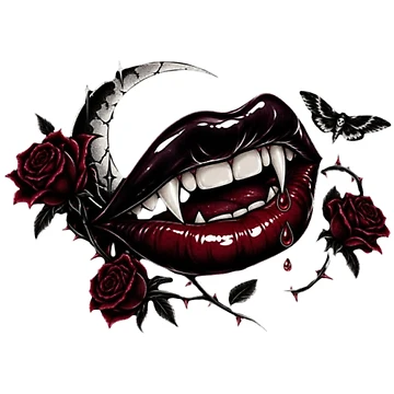 Artwork thumbnail, Gothic Roses Vampire by TATOXIDE