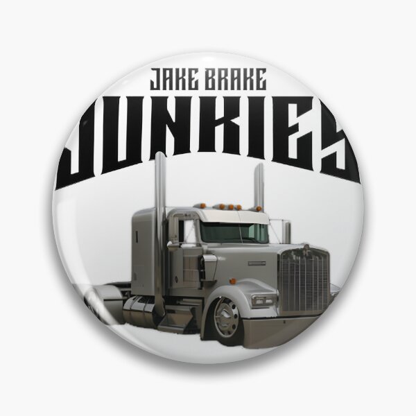 Item preview, Diesel Engine Brake Fanatics Silver Graphic - Big Rig Trucker Compression Noise Gear | Limited Edition designed and sold by matrixyt.