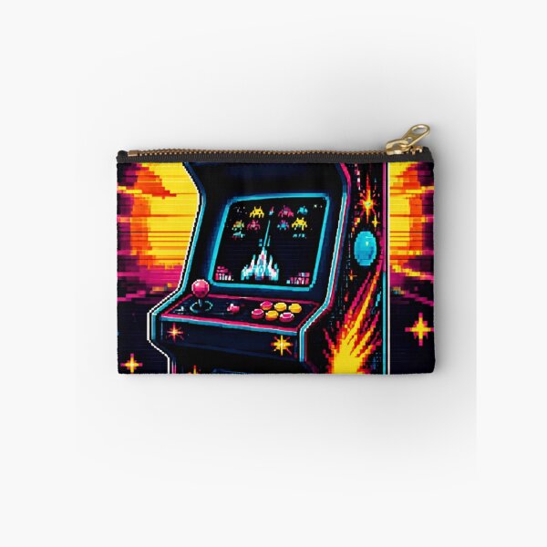 Item preview, Retro Synthwave Arcade Machine Cabinet designed and sold by CUTE ART GALLARY .