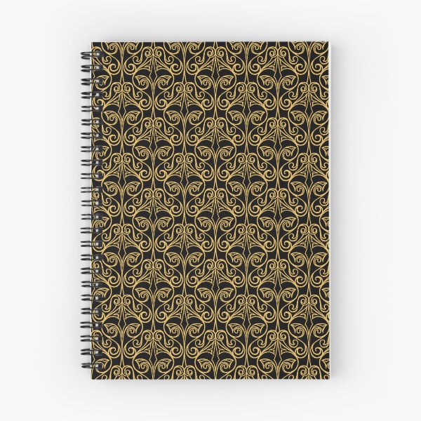 Item preview, Damask Black/Gold designed and sold by SusiSu72.