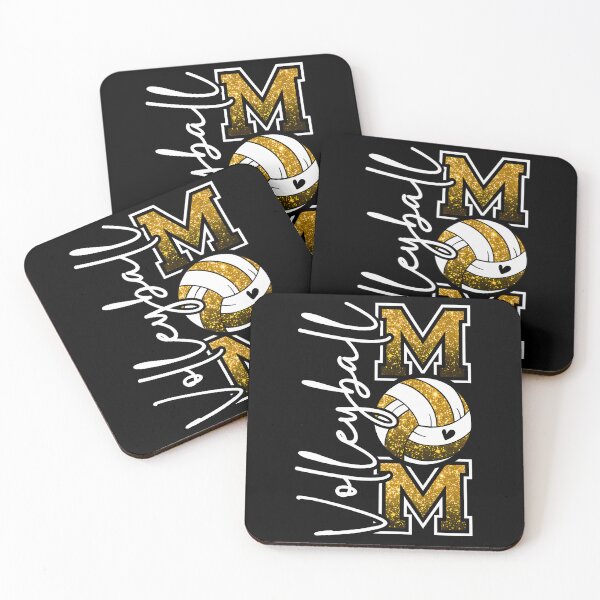 Item preview, Volleyball Mom Game Day Black  Gold Spirit Cheer Mom designed and sold by Strow--bary.