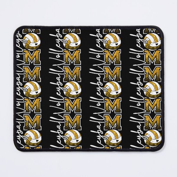 Item preview, Volleyball Mom Game Day Black Gold Spirit Cheer Mom designed and sold by Strow--bary.