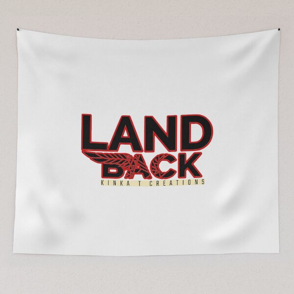 Item preview, Land Back Feather Flyer designed and sold by kinkatstyle.