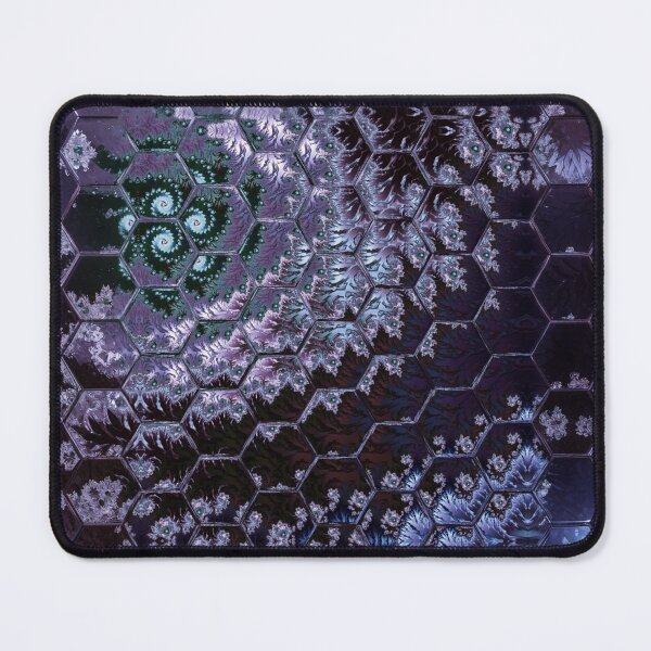 Item preview, Purple hexagon fractal design designed and sold by KingsArtworx 2.