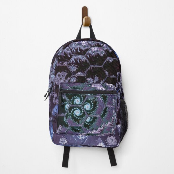 Item preview, Purple hexagon fractal design designed and sold by KingsArtworx 2.