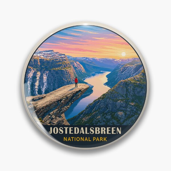 Item preview, Jostedalsbreen National Park Norway – Vintage Glacier Adventure designed and sold by Gideon Emmerich.