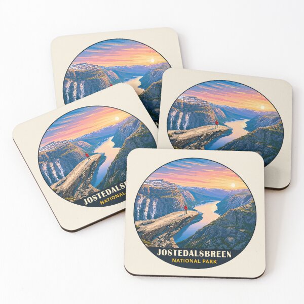 Item preview, Jostedalsbreen National Park Norway – Vintage Glacier Adventure designed and sold by Gideon Emmerich.