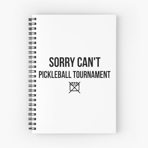 Item preview, Sorry Cant Pickleball Tournament Funny Player Design designed and sold by ItsTheBeaz.