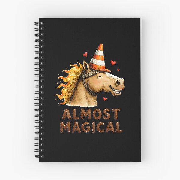 Item preview, Almost Magical Funny Horse Unicorn Traffic Cone designed and sold by MaciejRudzinsky.