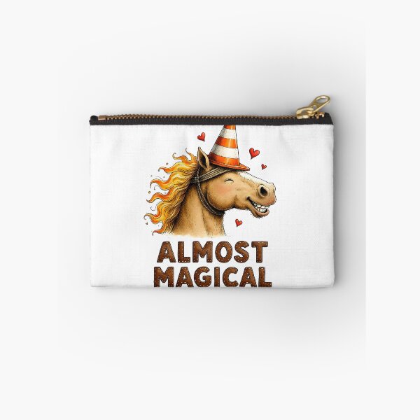 Item preview, Almost Magical Funny Horse Unicorn Traffic Cone designed and sold by MaciejRudzinsky.
