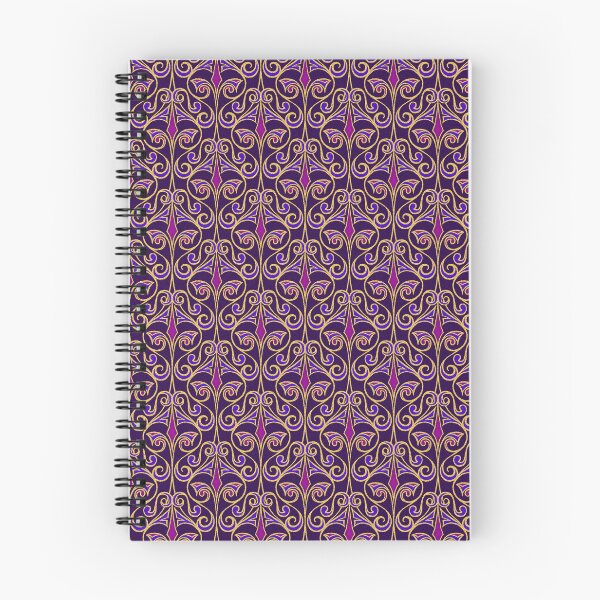 Item preview, Damask Purple/Blue designed and sold by SusiSu72.