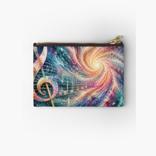 Item preview, Cosmic Music Galaxy Watercolor Art – Celestial Musical Notes & Space Fantasy. designed and sold by fbtrisha.
